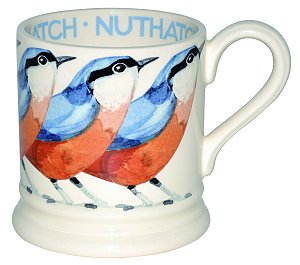 Nuthatch Half Pint Mug