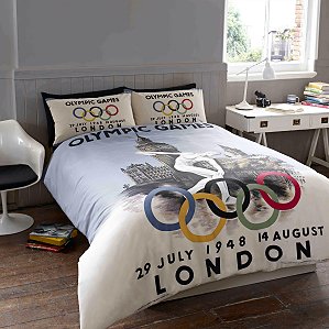 Bed Linen Celebrates The London 2012 And Earlier Olympics 