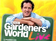 Monty Don at the BBC Gardeners World Live Show