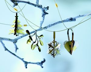 Menu Christmas Charms