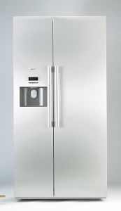 American-style fridge freezer combo