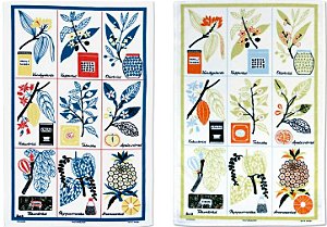  Vintage Print Tea Towels From New House Textiles 
