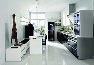 Glass With Class! The Nova Glas Kitchen From Nolte  