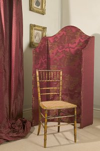 Chinoiserie Style In Pure Silk From Northcroft Fabrics