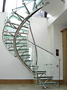 The Helical Staircase from Spiral Staircase Systems