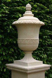 Greek Key Urn from After the Antique