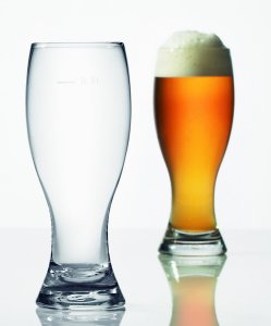 Weiss Beer Glasses from Menu