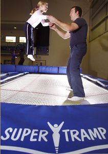 Free Lessons with every Garden Trampoline from Super Tramp